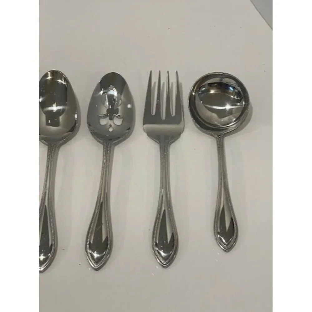 Wallace‎ 18/10 Stainless Steel Serving Utensil Set 7-Piece